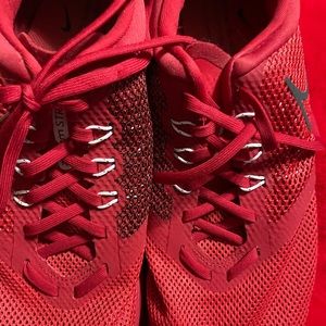Nike size 10.5 red